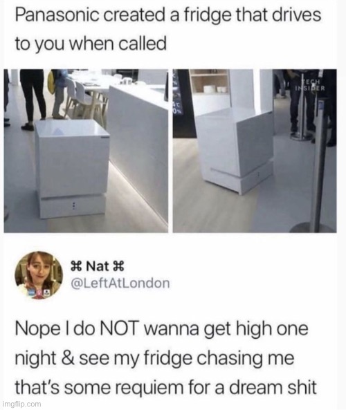 Scary Fridge | image tagged in memes,funny | made w/ Imgflip meme maker