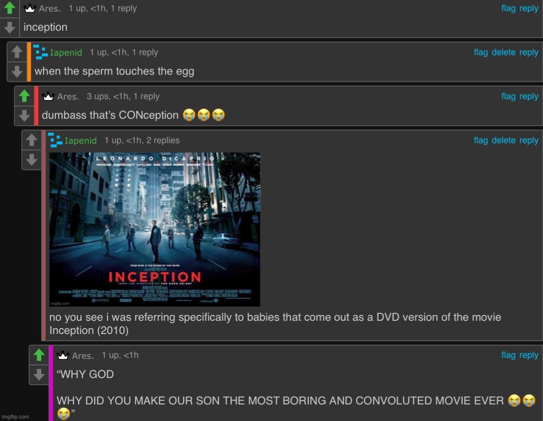 Inception (2010) | image tagged in inception 2010 | made w/ Imgflip meme maker