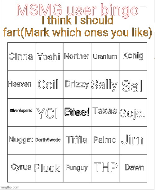 Promoting this | image tagged in msmg user bingo,msmg,memes,promotion | made w/ Imgflip meme maker