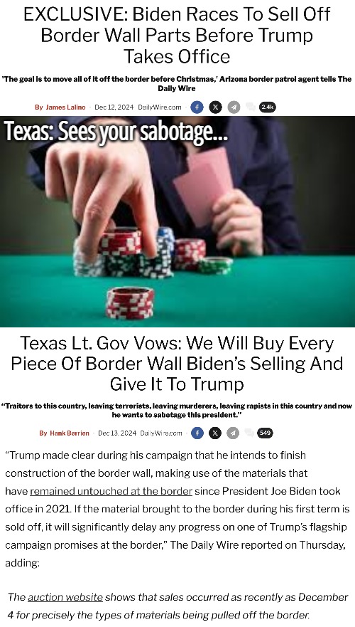 Democrats being predictably Democrats | Texas: Sees your sabotage... | image tagged in border wall,american politics | made w/ Imgflip meme maker