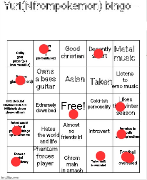 Nfrompokemon bingo | image tagged in nfrompokemon bingo | made w/ Imgflip meme maker