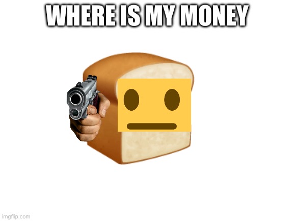 Wut??? | WHERE IS MY MONEY | image tagged in blank white template | made w/ Imgflip meme maker