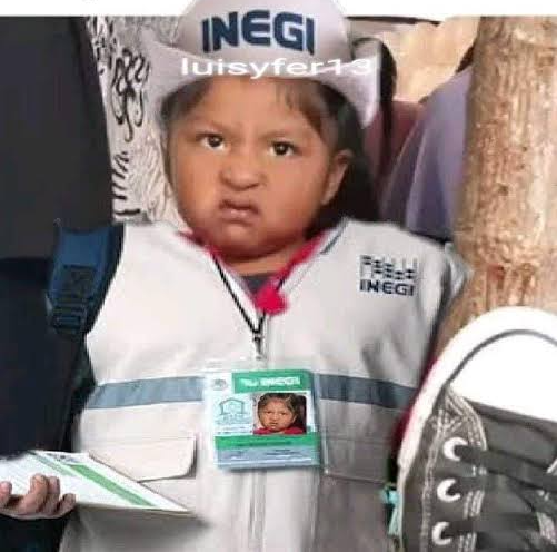 Niña inegi Blank Meme Template