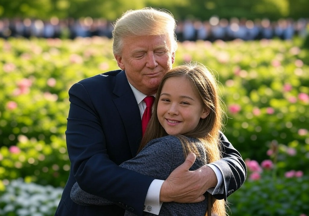 Der Gropenfuhrer Trump little girl sexual assault Blank Meme Template