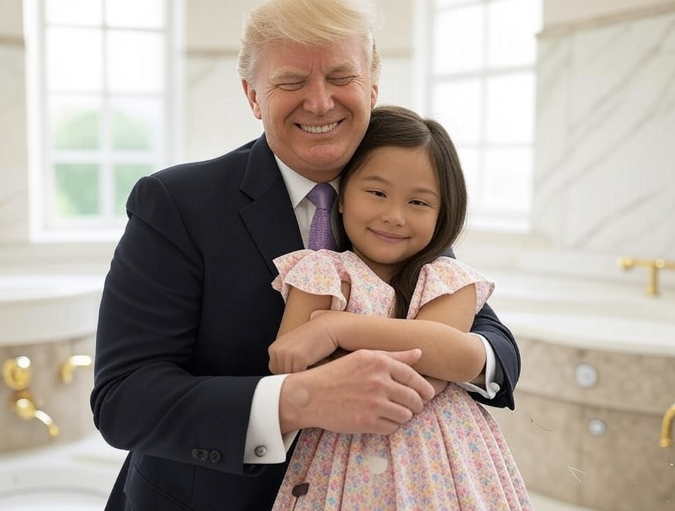 Der Gropenfuhrer Trump little girl sexual assault Blank Meme Template