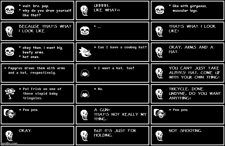 Pew pew. | image tagged in undertale,drawing,legs | made w/ Imgflip meme maker