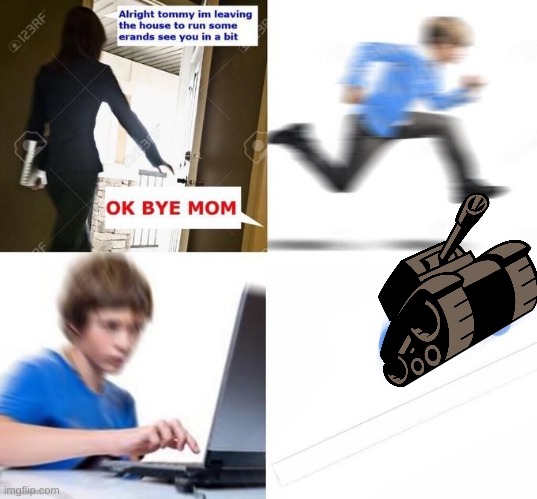 OK Bye Mom | image tagged in ok bye mom | made w/ Imgflip meme maker