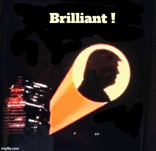 Brilliant ! | made w/ Imgflip meme maker