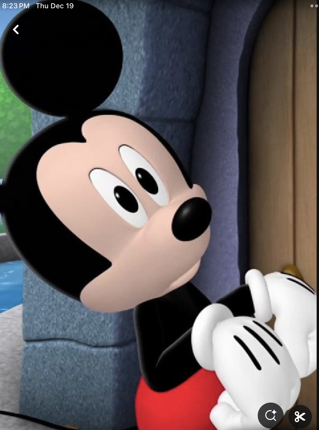 Confused Mickey Mouse Blank Meme Template