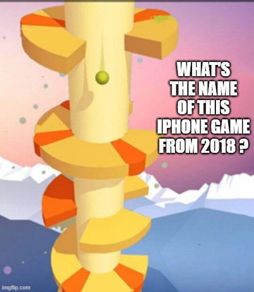 Memes  by Brad - What's the name of this iphone video game from 2018? | WHAT'S THE NAME OF THIS IPHONE GAME FROM 2018 ? | image tagged in gaming,games,video games,iphone,apple,computer | made w/ Imgflip meme maker