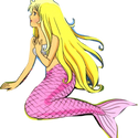 pink mermaid Meme Template