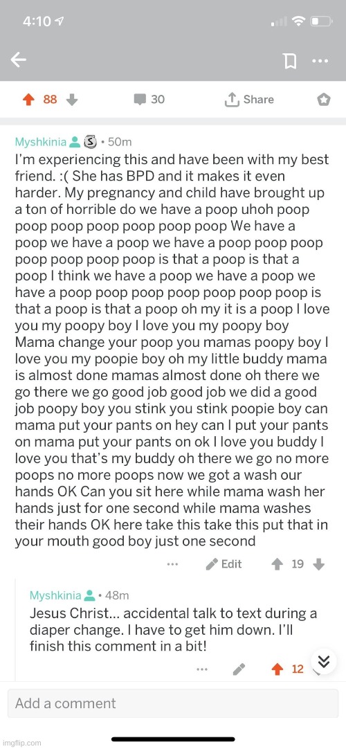 greatest comment ever (not my screenshot) | made w/ Imgflip meme maker