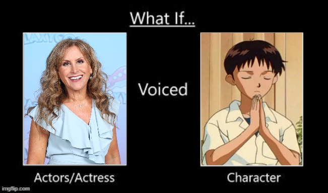 what if jodi benson voices shinji | image tagged in jodi benson meme,anime,neon genesis evangelion,shinji ikari,what if,what if this actor or actress voiced this character | made w/ Imgflip meme maker