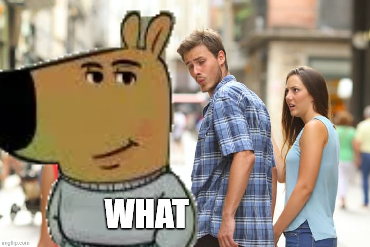 Distracted Boyfriend | WHAT | image tagged in memes,distracted boyfriend | made w/ Imgflip meme maker