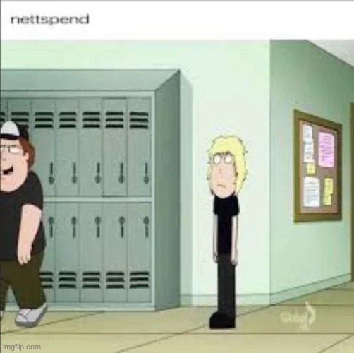 nettspend is ass | image tagged in gifs,memes,funny,shitpost,family guy,nettspend | made w/ Imgflip meme maker