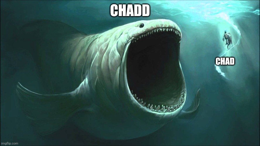 Big fish | CHADD; CHAD | image tagged in big fish | made w/ Imgflip meme maker