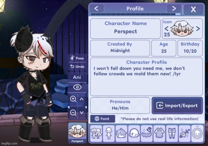 Finally made Perspect in GL2 (Perspect is the Cross from me and my friends Dreamswap au) | image tagged in gacha,ocs | made w/ Imgflip meme maker