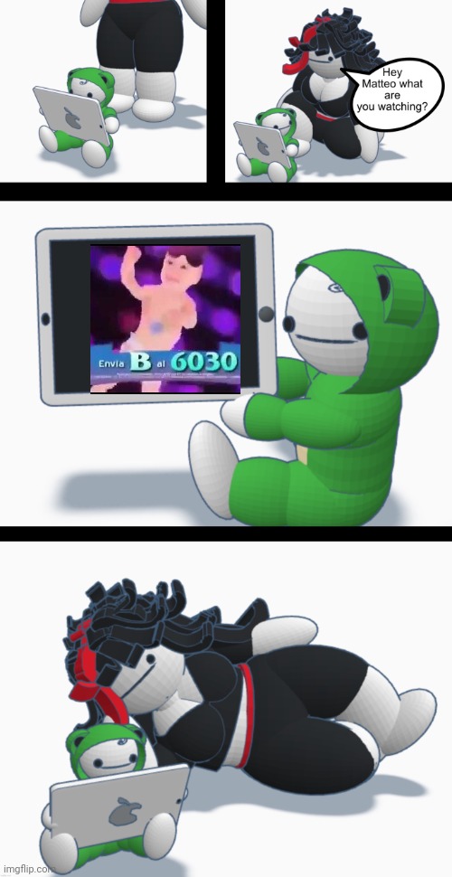 bebeton 6030 | image tagged in hey matteo what are you watching good ending | made w/ Imgflip meme maker