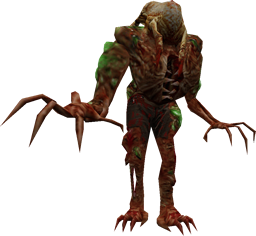 Final zombie headcrab stage Blank Meme Template