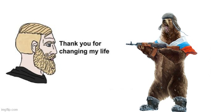 Thank you for saving my life | image tagged in thank you for saving my life,slavic | made w/ Imgflip meme maker