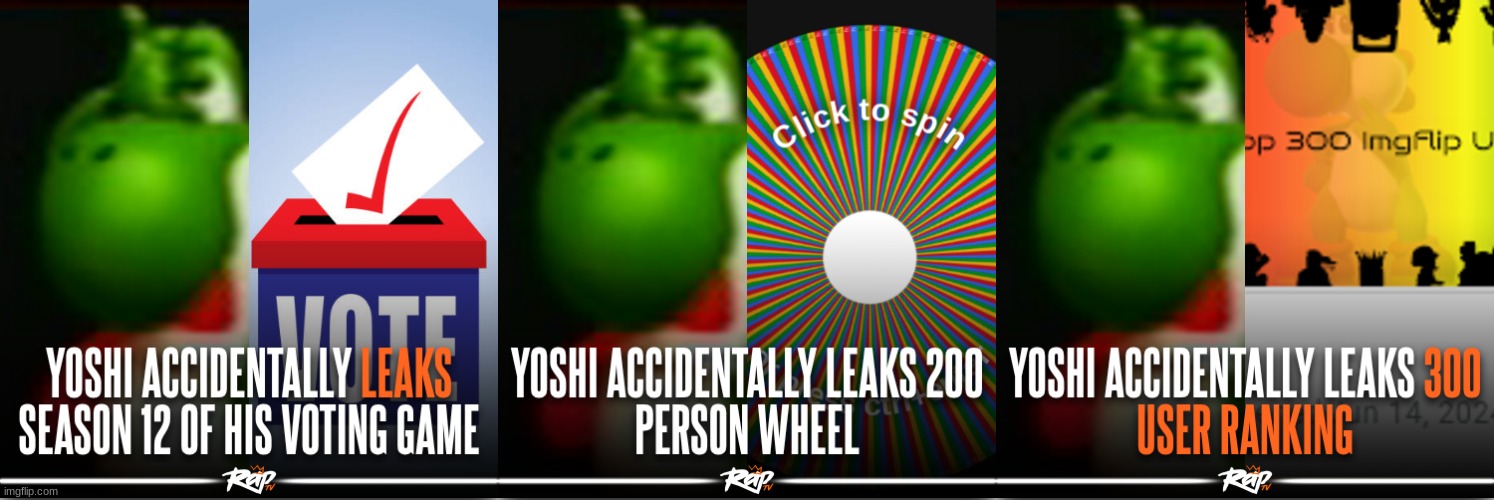 why does yoshi keep leaking things? is he stupid? | made w/ Imgflip meme maker