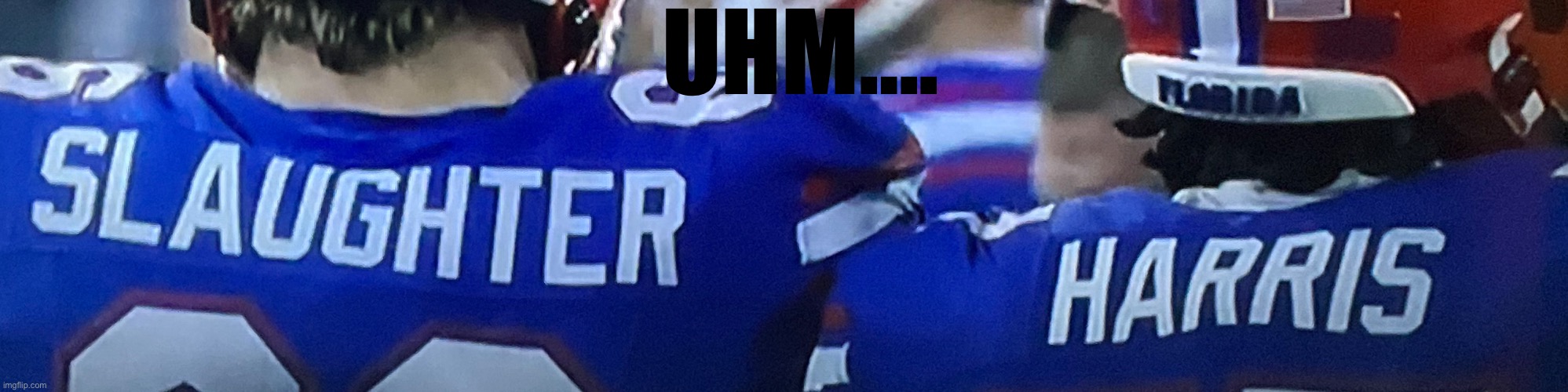 ESPN be flipping out | UHM…. | image tagged in slightly funny,you had one job just the one,oof,political meme,no offense | made w/ Imgflip meme maker