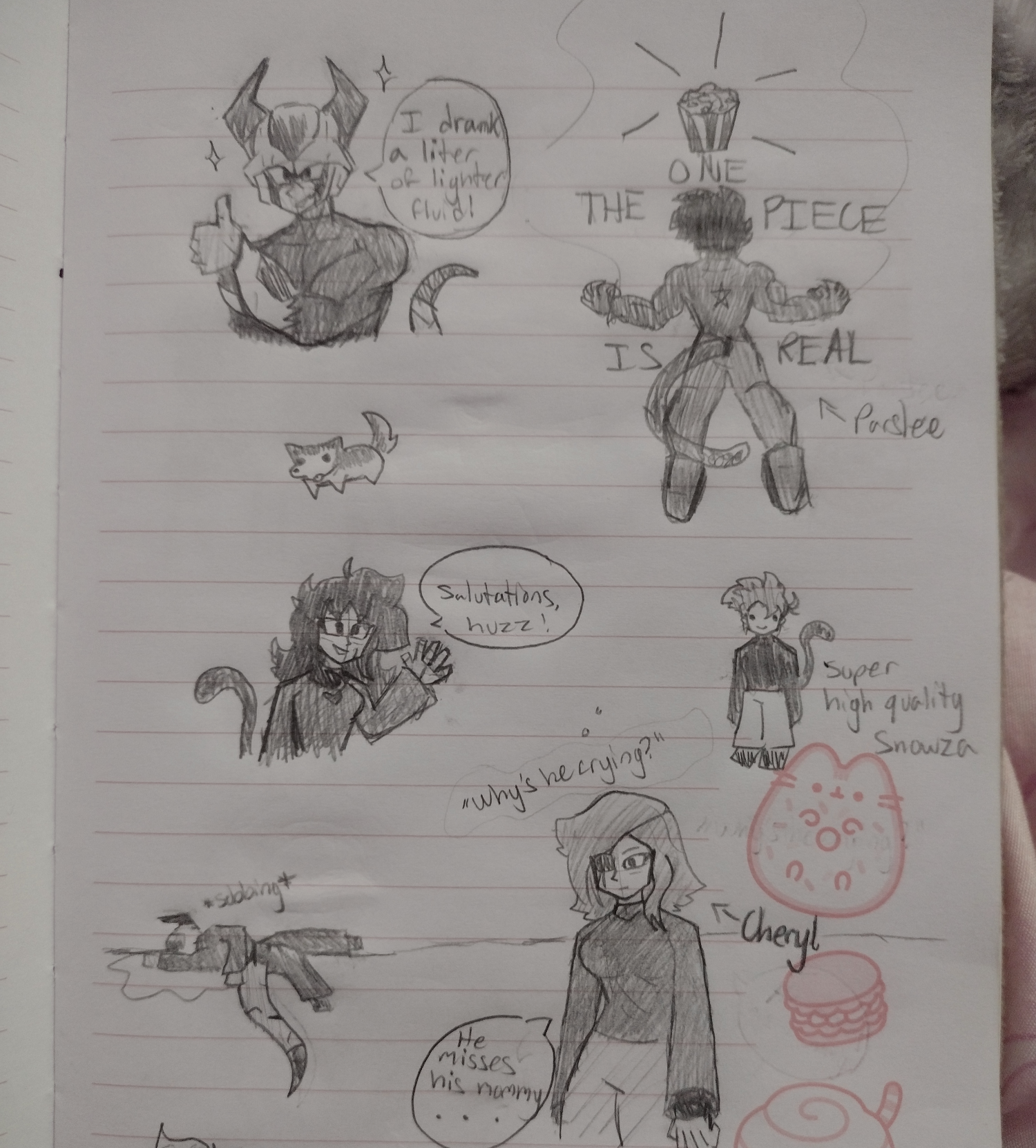 Stuff I drew during testing Blank Meme Template