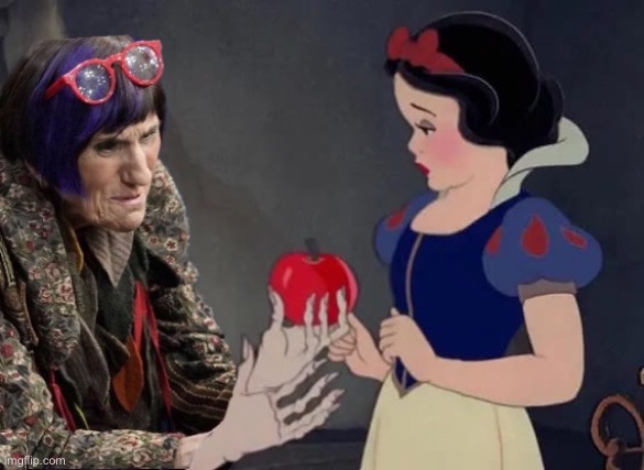 @johnhackerla | image tagged in stupid liberals,maga,snow white,disney,donald trump,congress | made w/ Imgflip meme maker