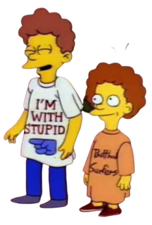 Rod And Todd Flanders, T-Shirts Blank Meme Template