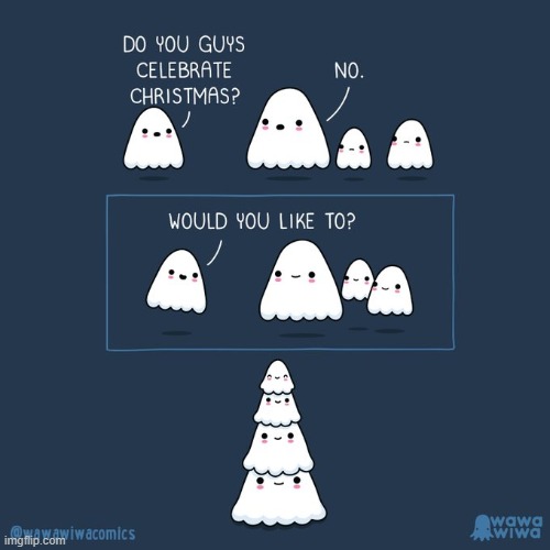 image tagged in ghosts,christmas,christmas tree,merry christmas | made w/ Imgflip meme maker