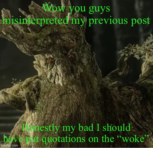 Hecate | Wow you guys misinterpreted my previous post; Honestly my bad I should have put quotations on the “woke” | image tagged in hecate | made w/ Imgflip meme maker