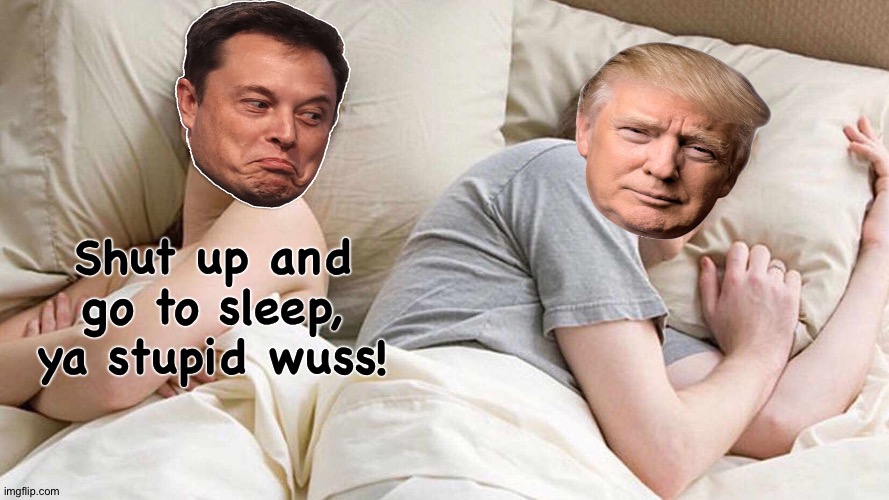 "I bet that peabrain is thinking about my vastly superior fortune again." | Shut up and go to sleep, ya stupid wuss! | image tagged in memes,i bet he's thinking about other women | made w/ Imgflip meme maker