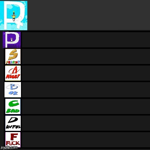 comment "to be rated" to be rated | image tagged in tier list pizza tower ver version 2 | made w/ Imgflip meme maker