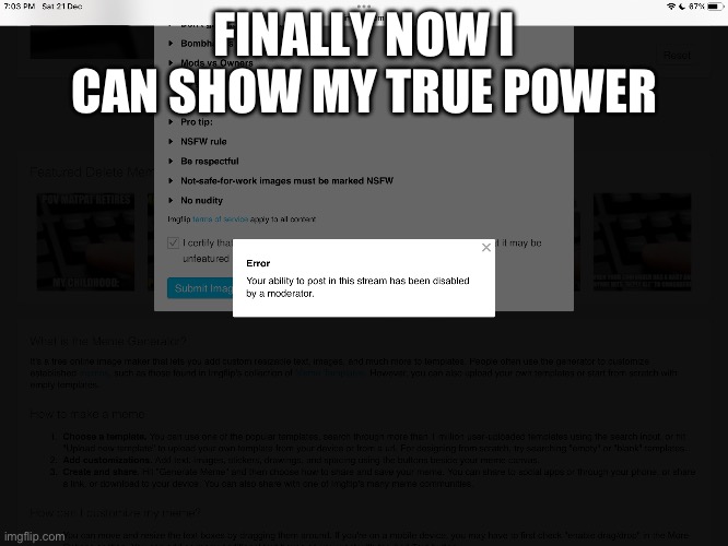 Haha | FINALLY NOW I CAN SHOW MY TRUE POWER | image tagged in finally | made w/ Imgflip meme maker