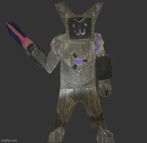 I’m thinking of redesigning Void (the Screen Head) and making him look better | made w/ Imgflip meme maker