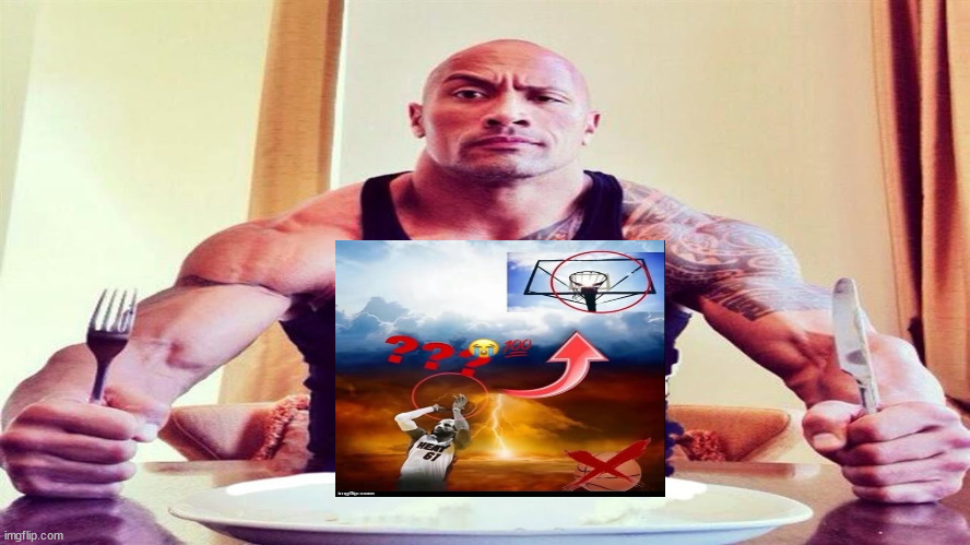 image tagged in dwayne the rock eating | made w/ Imgflip meme maker