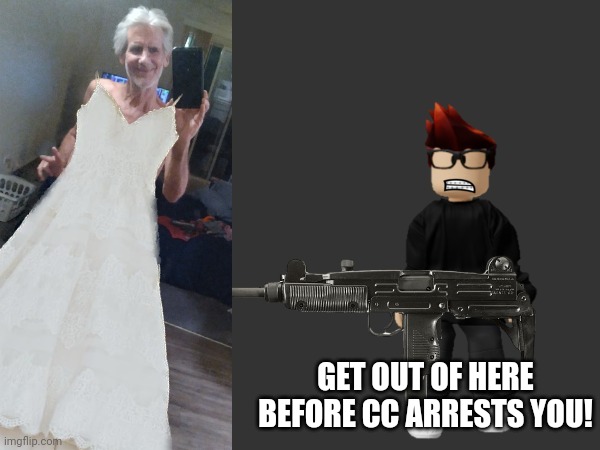 One of the most notorious PDF files in the country is back, sadly... | GET OUT OF HERE BEFORE CC ARRESTS YOU! | image tagged in mc with a gun,jeffrey,mc,incident,memes | made w/ Imgflip meme maker