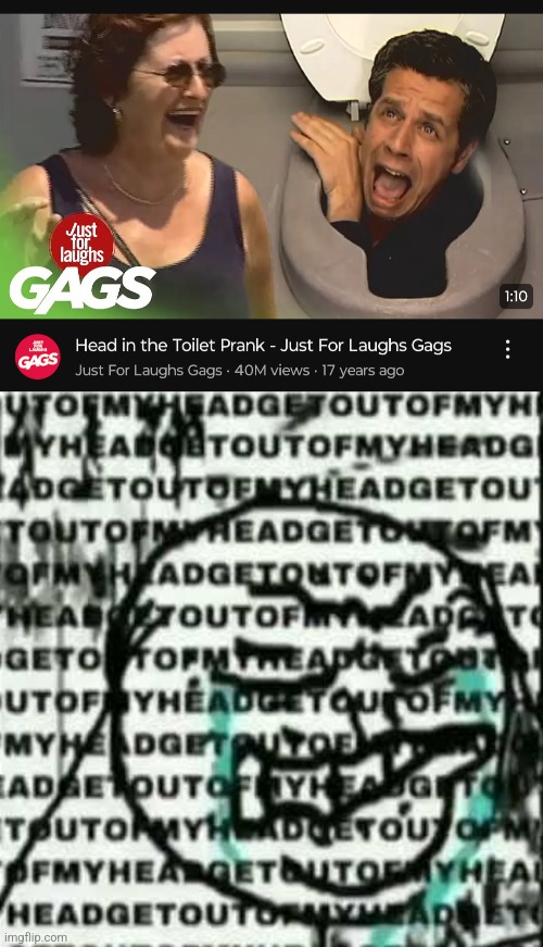 image tagged in get out of my head | made w/ Imgflip meme maker