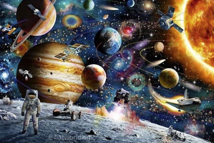 Space Brainwash Blank Meme Template