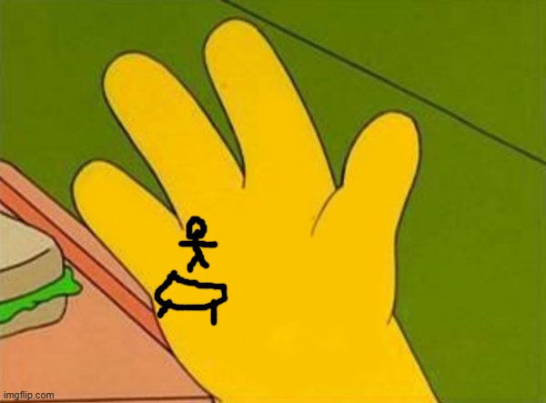 lenny white carl black homer simpsons' hand | image tagged in lenny white carl black homer simpsons' hand | made w/ Imgflip meme maker