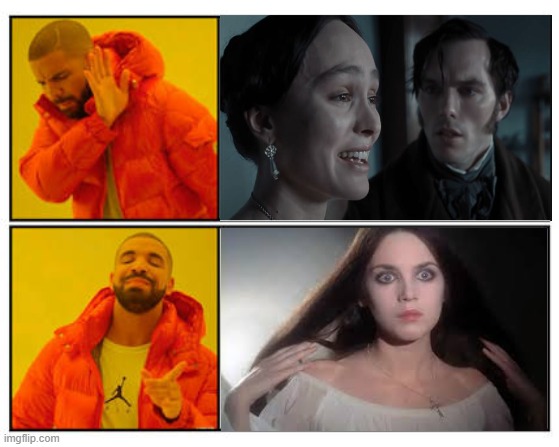 Nosferatu No Yes Meme | image tagged in no - yes | made w/ Imgflip meme maker