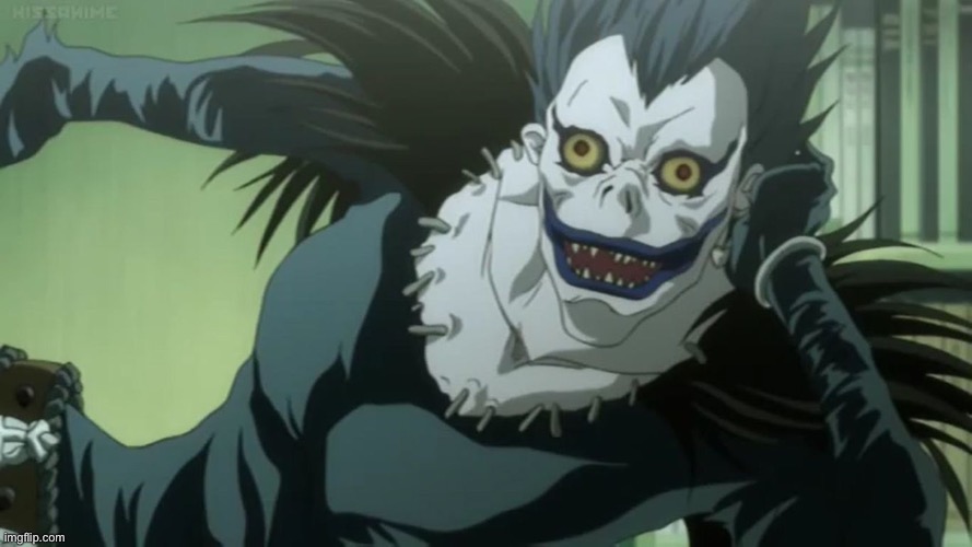 image tagged in ryuk | made w/ Imgflip meme maker