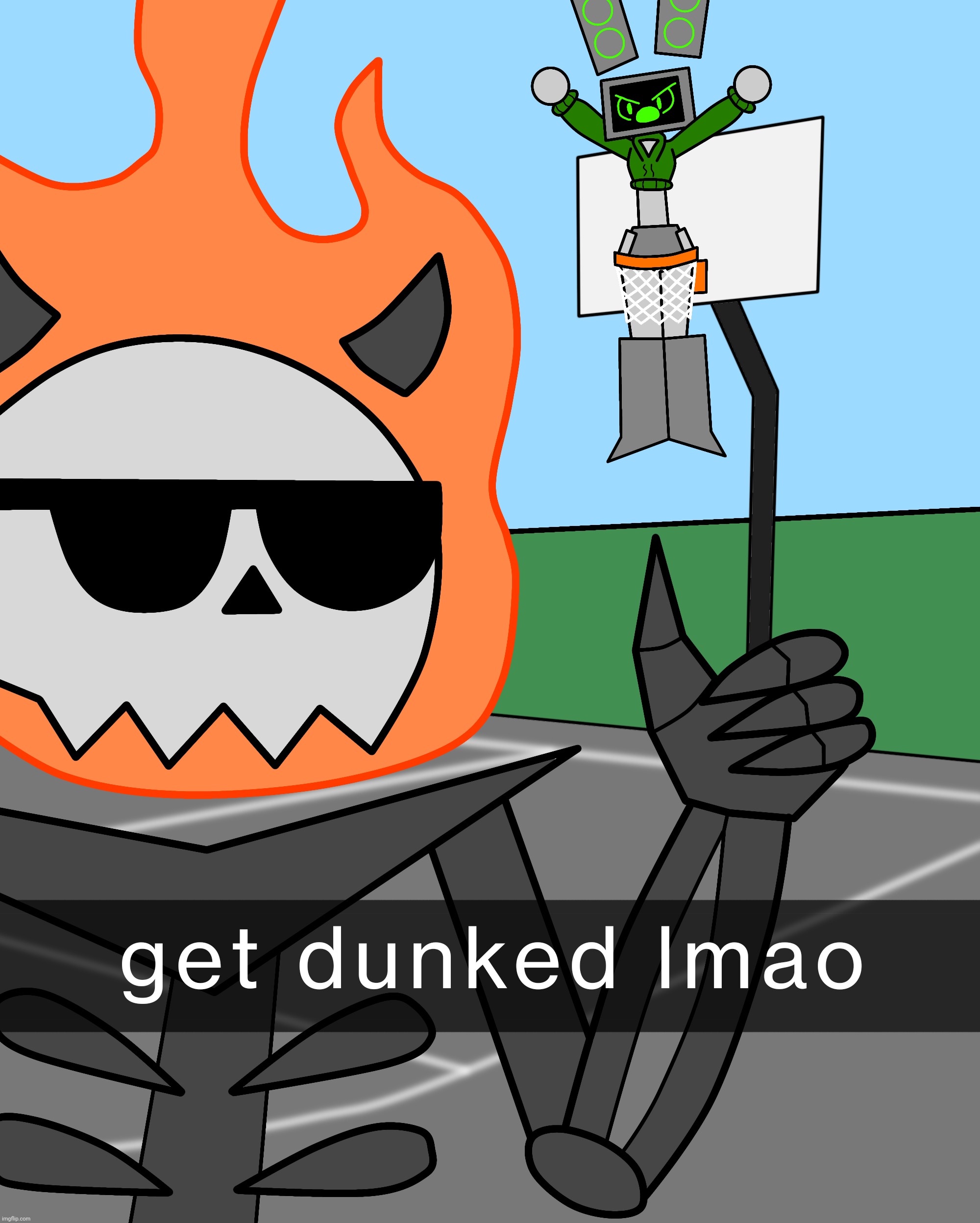 Dunked (rp if you want) | made w/ Imgflip meme maker