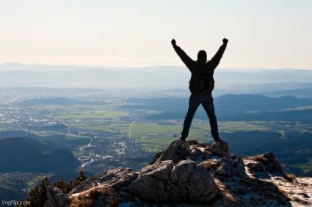 Shout It from the Mountain Tops | image tagged in shout it from the mountain tops | made w/ Imgflip meme maker