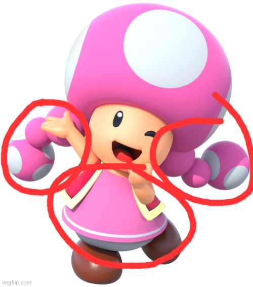 Happy Toadette | image tagged in happy toadette | made w/ Imgflip meme maker