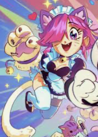 Waifu colette Blank Meme Template