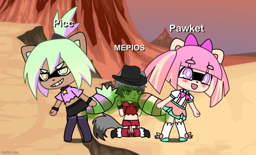 MEPIOS GETS FARTED ON | image tagged in gacha life,mepios,gacha heat | made w/ Imgflip meme maker