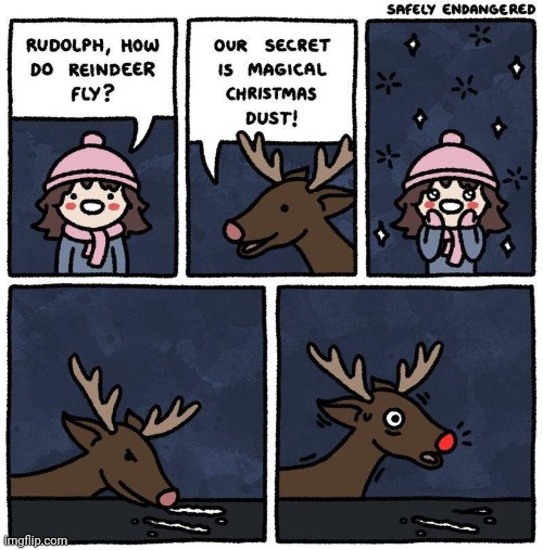 Christmas dust | image tagged in snow,dust,cocaine,christmas,comics,comics/cartoons | made w/ Imgflip meme maker