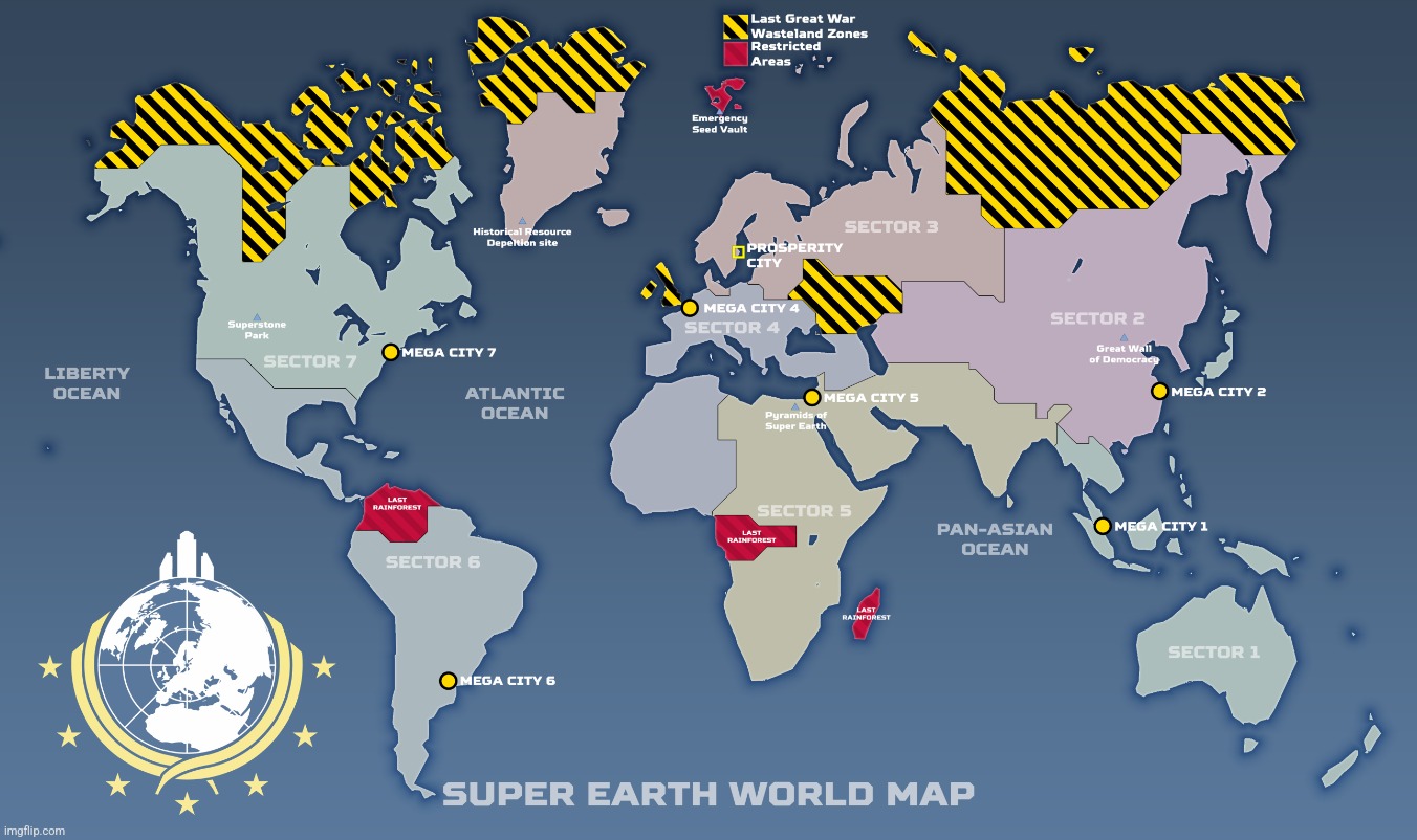 Super Earth map...... | made w/ Imgflip meme maker