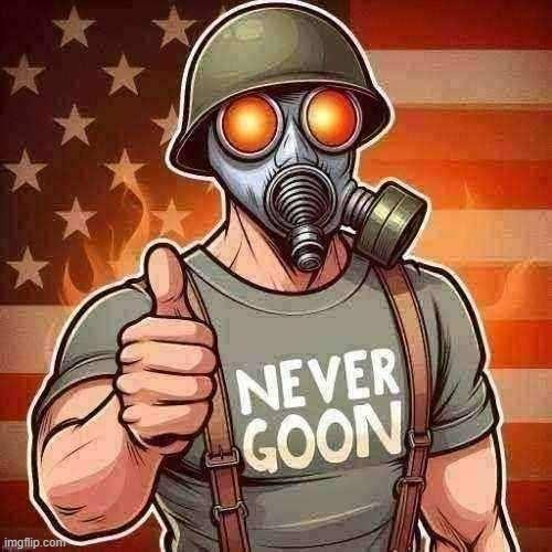 Never goon | made w/ Imgflip meme maker